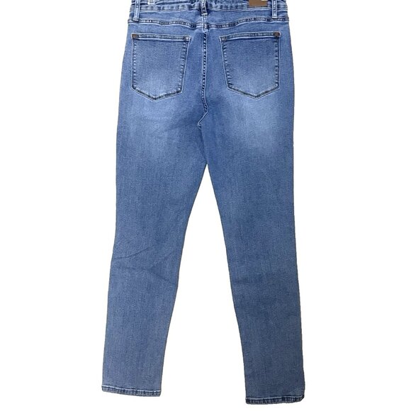 Judy Blue Boyfriend Fit Jeans Size 11/30 Vintage Wash JB88337 Stretch Denim - Picture 3 of 9